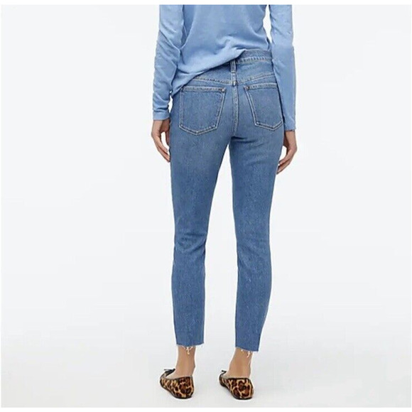 NWT J.Crew 9" Mid Rise Skinny Jeans Size 27 MSRP $98 - Picture 2 of 10